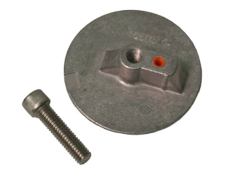 Navalloy aluminium anode; Mercury Trim Tab Anode Flat