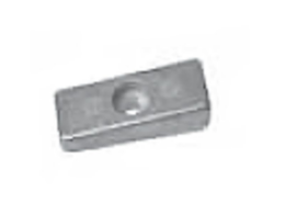 Navalloy aluminium anode; Mercury Pocket Anode 826134T & Honda 41109-ZW1-003
