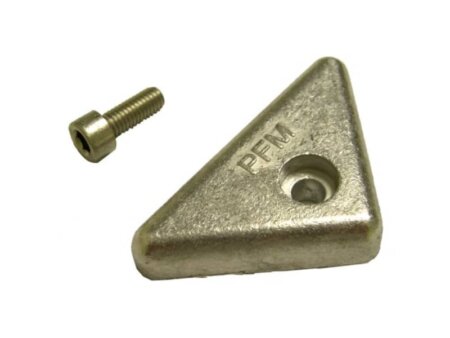Navalloy aluminium anode; Volvo Penta Side Anode - SX, DP-X