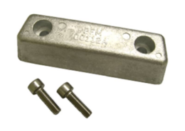 Navalloy aluminium anode; Volvo Penta Anodic Bar
