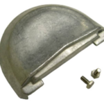 Navalloy aluminium anode; Volvo Penta Transom Plate - SX
