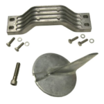 Navalloy aluminium anode kit; Yamaha 200-250hp, 4 stroke
