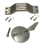 Navalloy aluminium anode kit; Yamaha 150hp