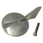 Navalloy aluminium anode; Yamaha Trim Tab anode