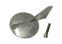 Navalloy aluminium anode; Yamaha Trim Tab anode