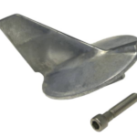 Navalloy aluminium anode; Yamaha Trim Tab 200-250hp, 4 stroke