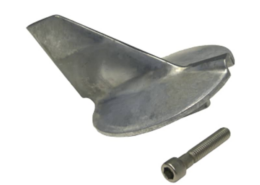 Navalloy aluminium anode; Yamaha Trim Tab 200-250hp, 4 stroke