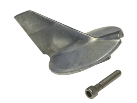 Navalloy aluminium anode; Yamaha Trim Tab 200-250hp, 4 stroke