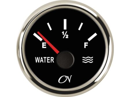 Drinkwatermeter CN zwart/chroom