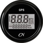GPS snelheidsmeter CN zwart/zwart