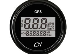 GPS snelheidsmeter CN zwart/zwart
