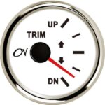 Trimmeter wit/chroom CN