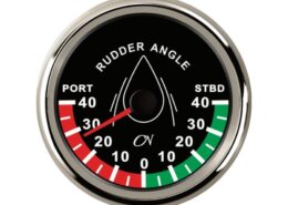 Roerstandmeter zwart/chroom CN 85 mm