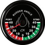 Roerstandmeter zwart/zwart CN 85 mm