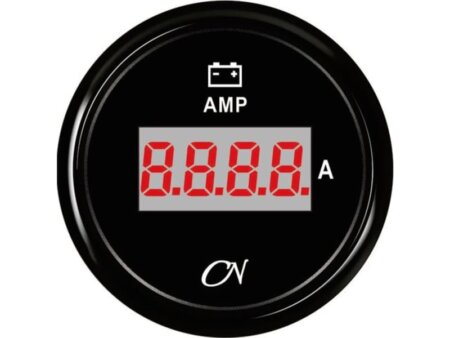 Ampèremeter digitaal zwart/zwart CN