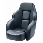 Stuurstoel Commander donker blauw