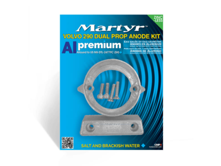 Anodepack Volvo Penta 280 DUAL PROP; Aluminium