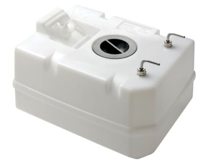 Vetus 40 liter dieseltank met 8 mm aansluitingen
