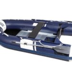 Hibo Pro rubberboot 2.70 aluminium donkerblauw
