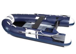 Hibo Pro rubberboot 2.70 aluminium donkerblauw