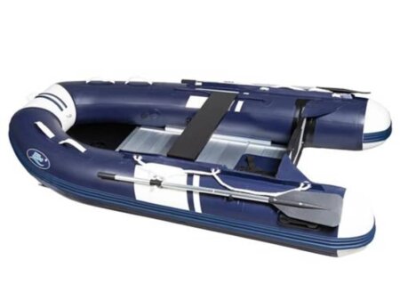 Hibo Pro rubberboot 2.70 aluminium donkerblauw