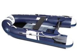 Hibo Pro rubberboot 2.70 aluminium donkerblauw