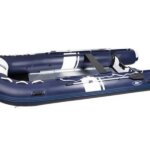 Hibo Pro rubberboot 3.90 aluminium donkerblauw