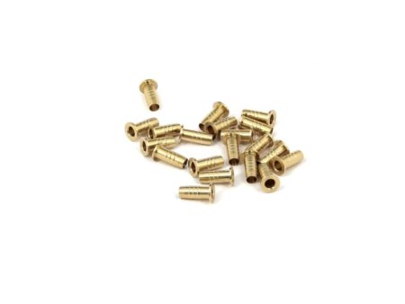 Steunhulzen, Ø 6,5 mm voor Nylon slang Ø 6 x Ø 10 mm. (per stuk)