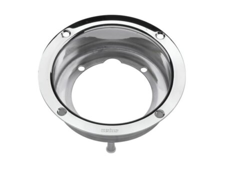 Verloopflens RVS voor Vetus HTP pompen, diepte 38 mm