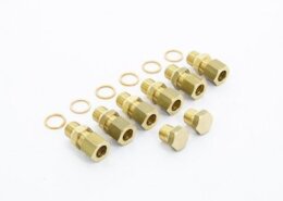 Koppelingenkit voor dubbele terugslagklep voor K30/140B en MTC3008 - 8 mm