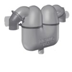 Gas- waterafscheider 75 mm