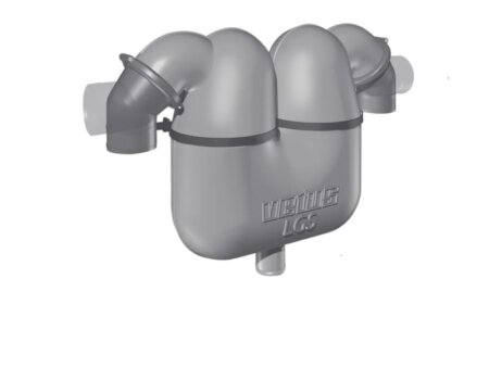 Gas- waterafscheider 75 mm