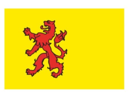 Provincievlag Zuid Holland 20 x 30 cm