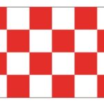 Provincievlag Noord Brabant 30 x 45 cm