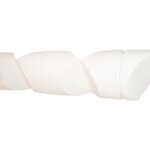 Steigerfender hoek 100x19x19 cm, Wit