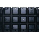 Multifender 60 x 30 x 8 cm, zwart