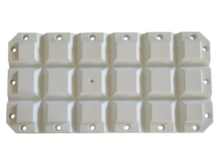 Multifender 60 x 30 x 8 cm, wit