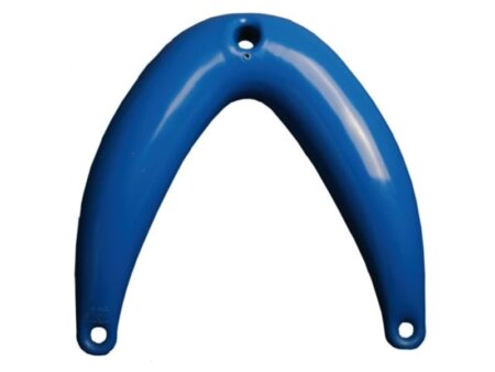 Boegfender 33 x 35cm blauw