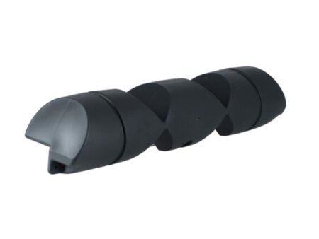 Steigerfender hoek 100 x 19 x 19 cm, zwart