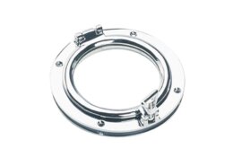 Ronde patrijspoort verchroomd, 100 mm