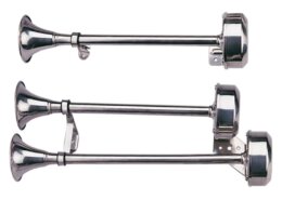 Hoorn RVS 12 volt dubbel