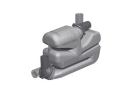 Vetus waterlock LSG90 met terugslagklep