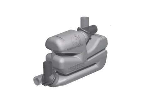 Vetus waterlock LSG90 met terugslagklep