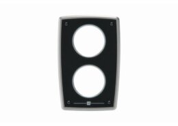 Aluminium uitbreidingspaneel voor twee instrumenten