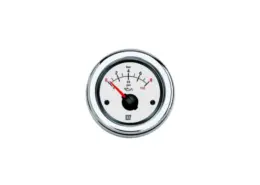 Vetus oliedrukmeter 12V/24V wit