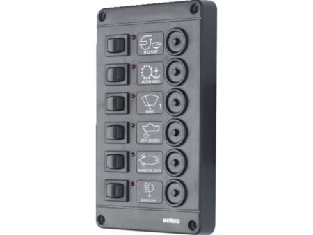 Schakelpaneel P6, automatische zekeringen, 12V