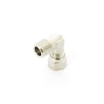 Fitting 90 graden voor Vetus stuurpomp, slang 10 mm