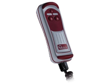 Handheld bediening met LED, 2 knops