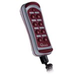 Handheld bediening met LED, 8 knops