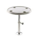 Tafel rond in hoogte verstelbaar